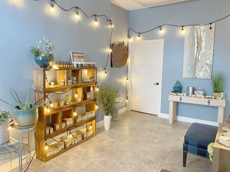 Chinese Herbs  and Acupuncture treatment room