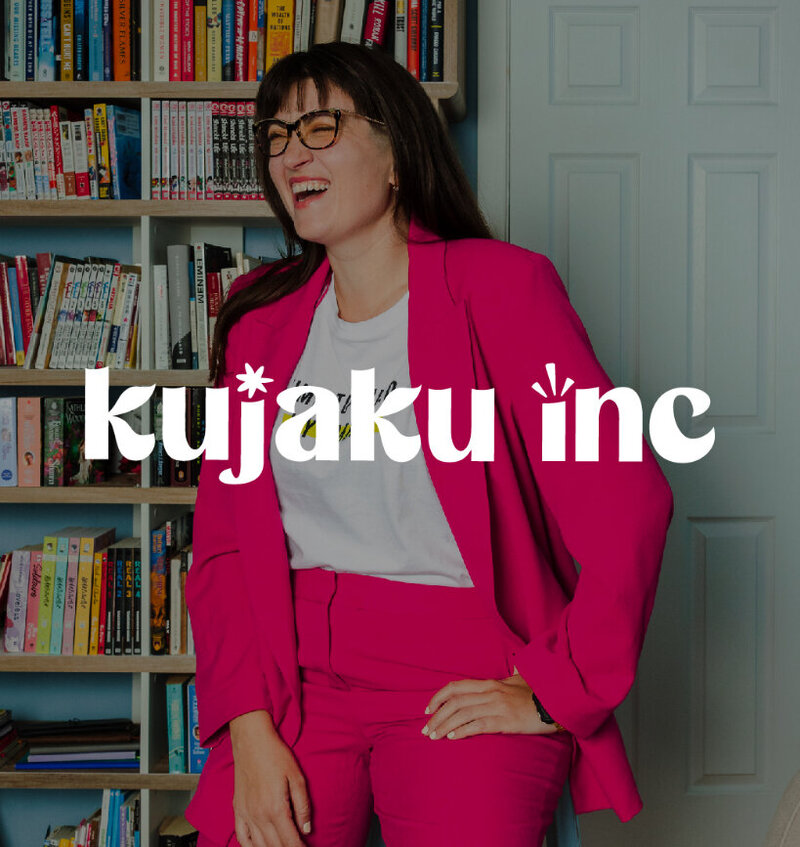 Playful Logo Design for Female Entrepreneur and Recruiter Kujaki Inc.