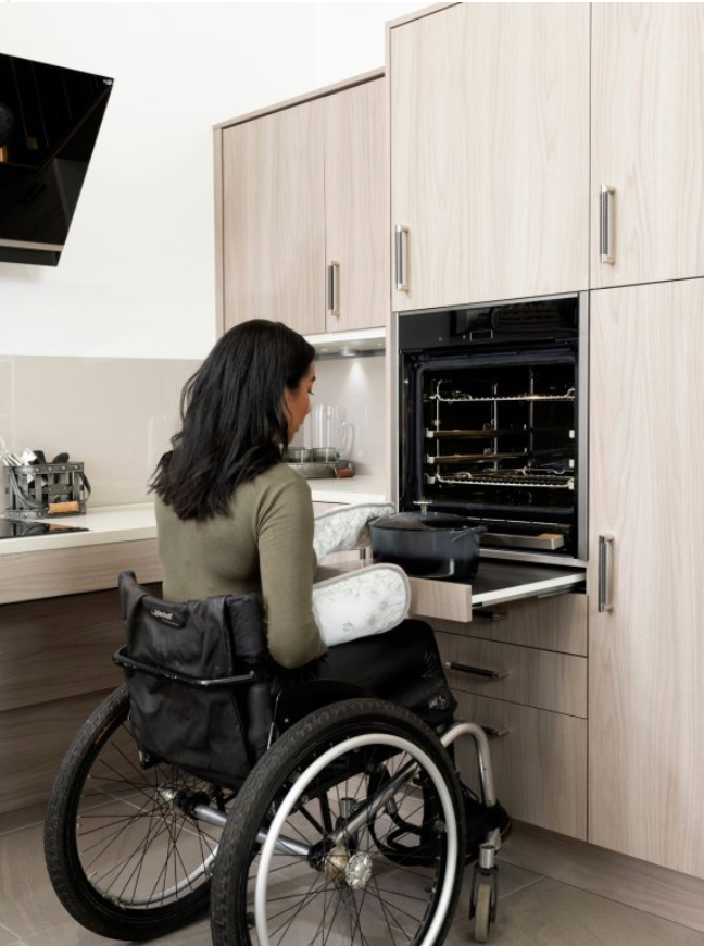 Wheelchair Accessible Adapted Kitchens, Disabled furniture