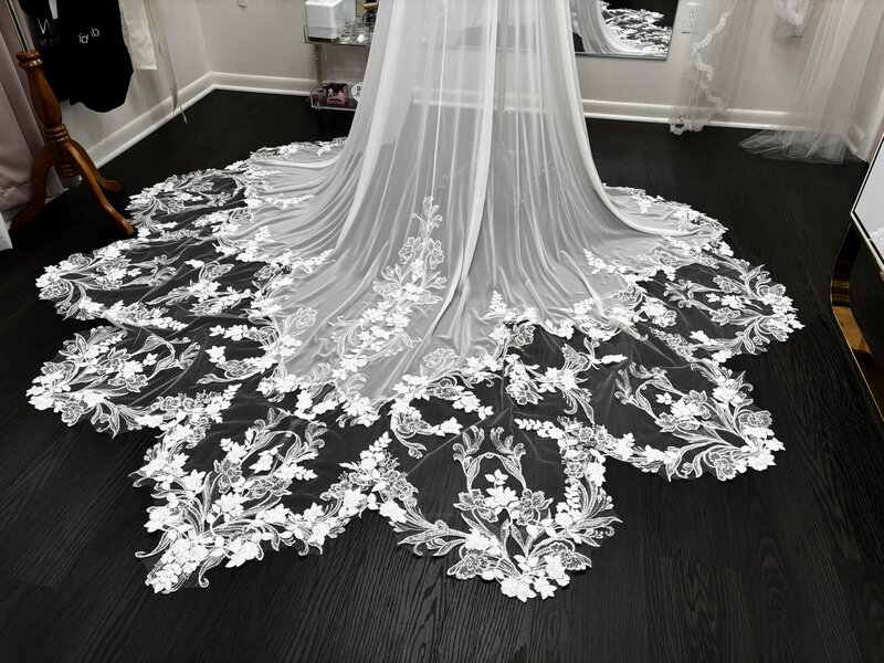 demelis atelier bridal cape with lace2