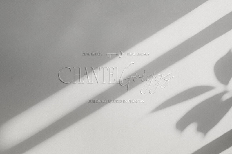 Logo embossing mockup for Chantel Griggs’ brand identity, designed by Her Higher Standard Design Studio to communicate sophistication and timeless elegance.