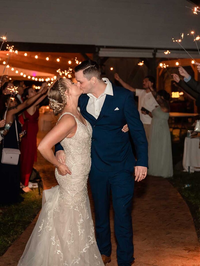 Wedding reception at mill at fine creek