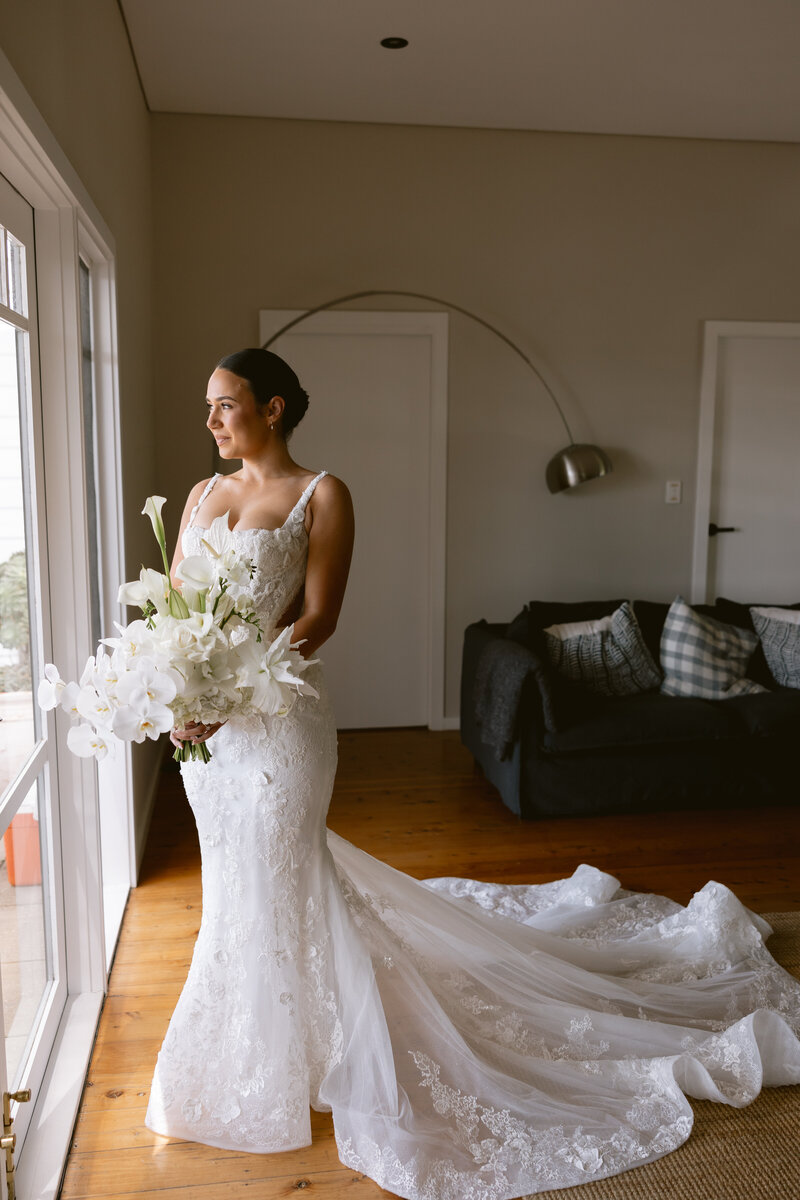 Bride and Groom at Lowe Wine Mudgee
