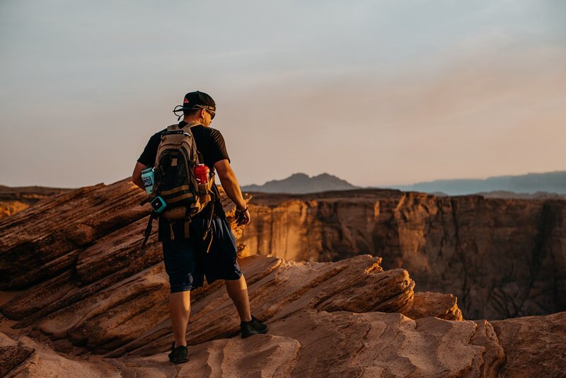 Rader Adventure Hiking Honeymoon West USA Utah Arizona Horse Shoe Bend-5078