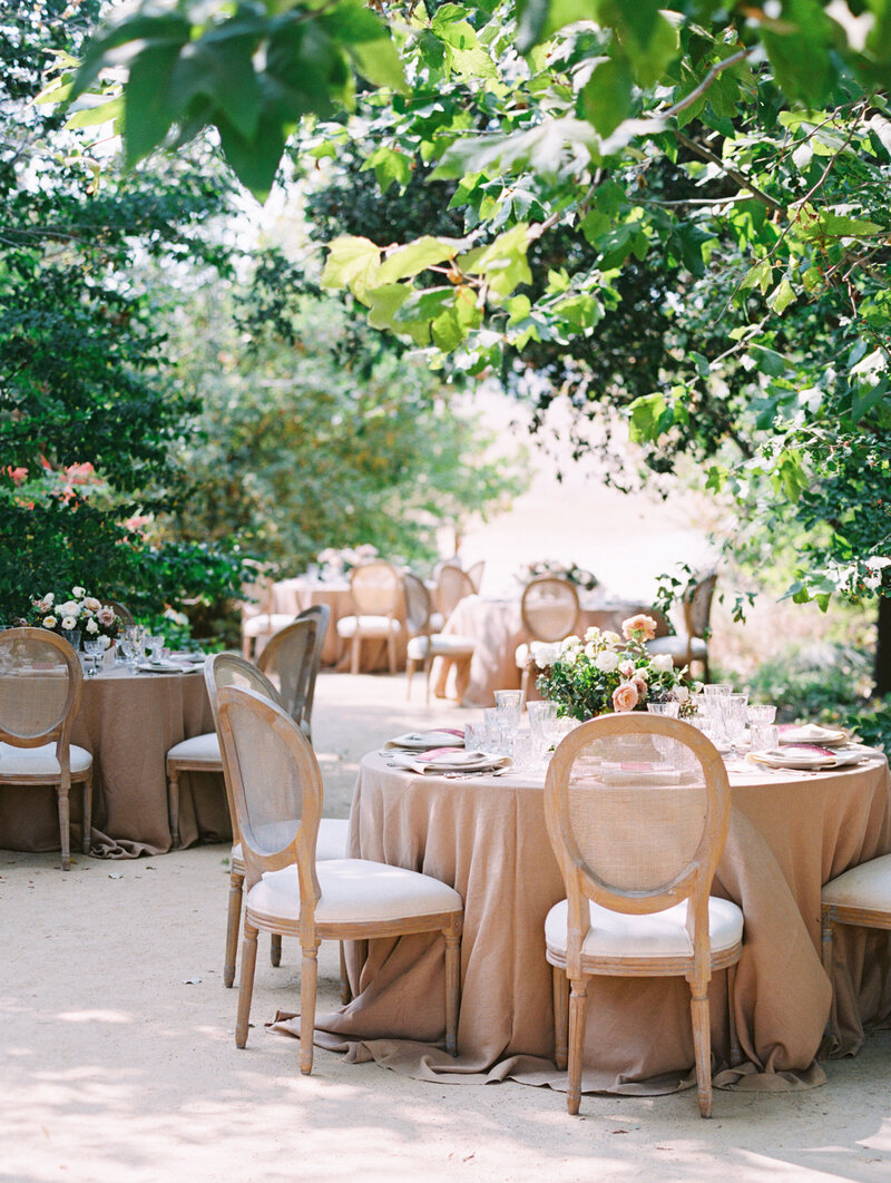 Outdoor wedding reception, Southern California Wedding photographer