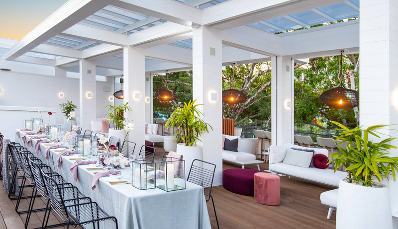 Wedding reception room at the Sofitel Hotel Sunshine Coast