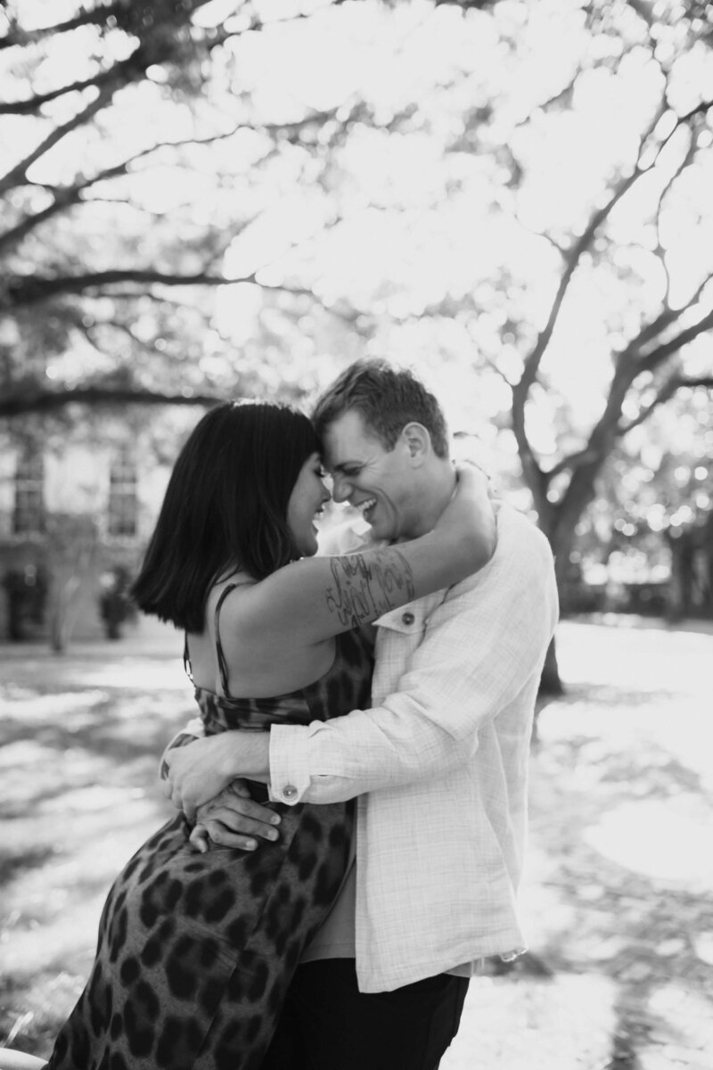 013_Downtown Savannah Surprise Proposal Photographer_