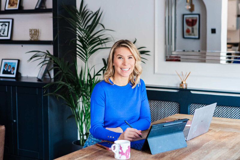 Lorraine Gibson, tutoring online from her base in Essex