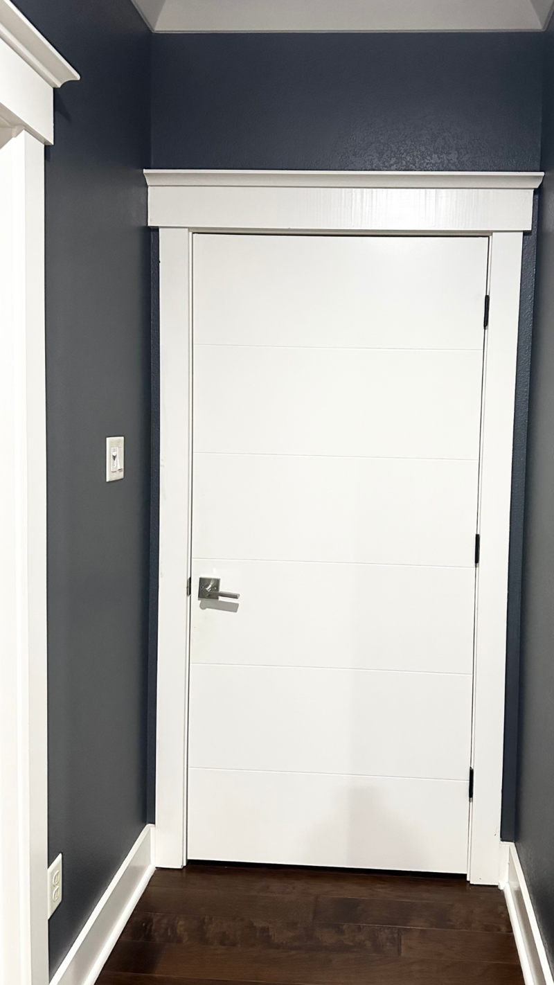 White door.