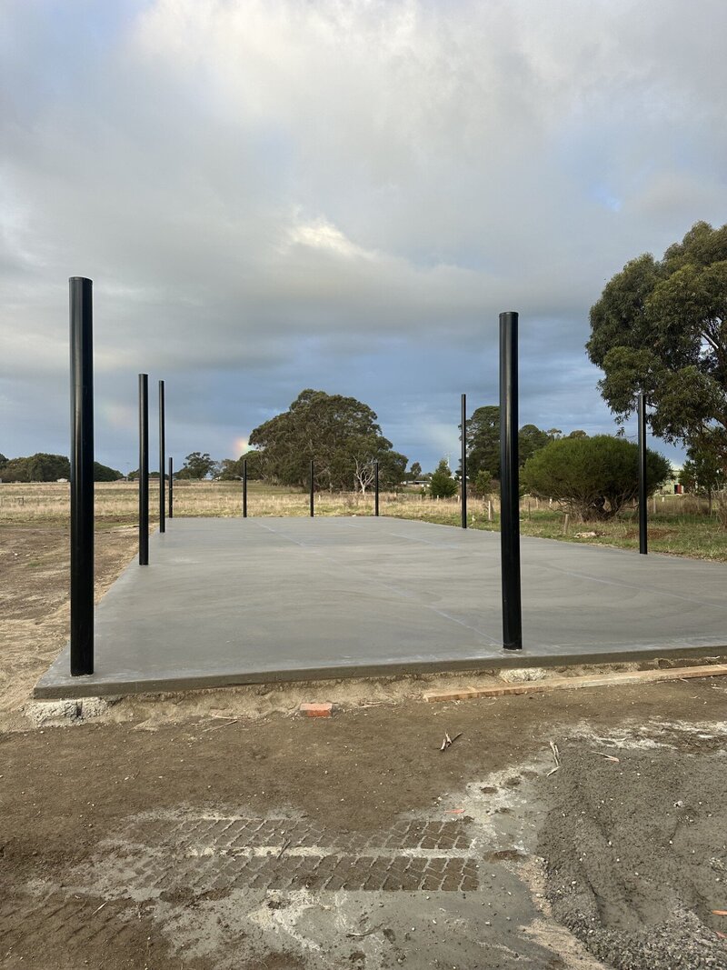 Commercial Concreting Project in Warrnambool by Templeton's Concreting.
