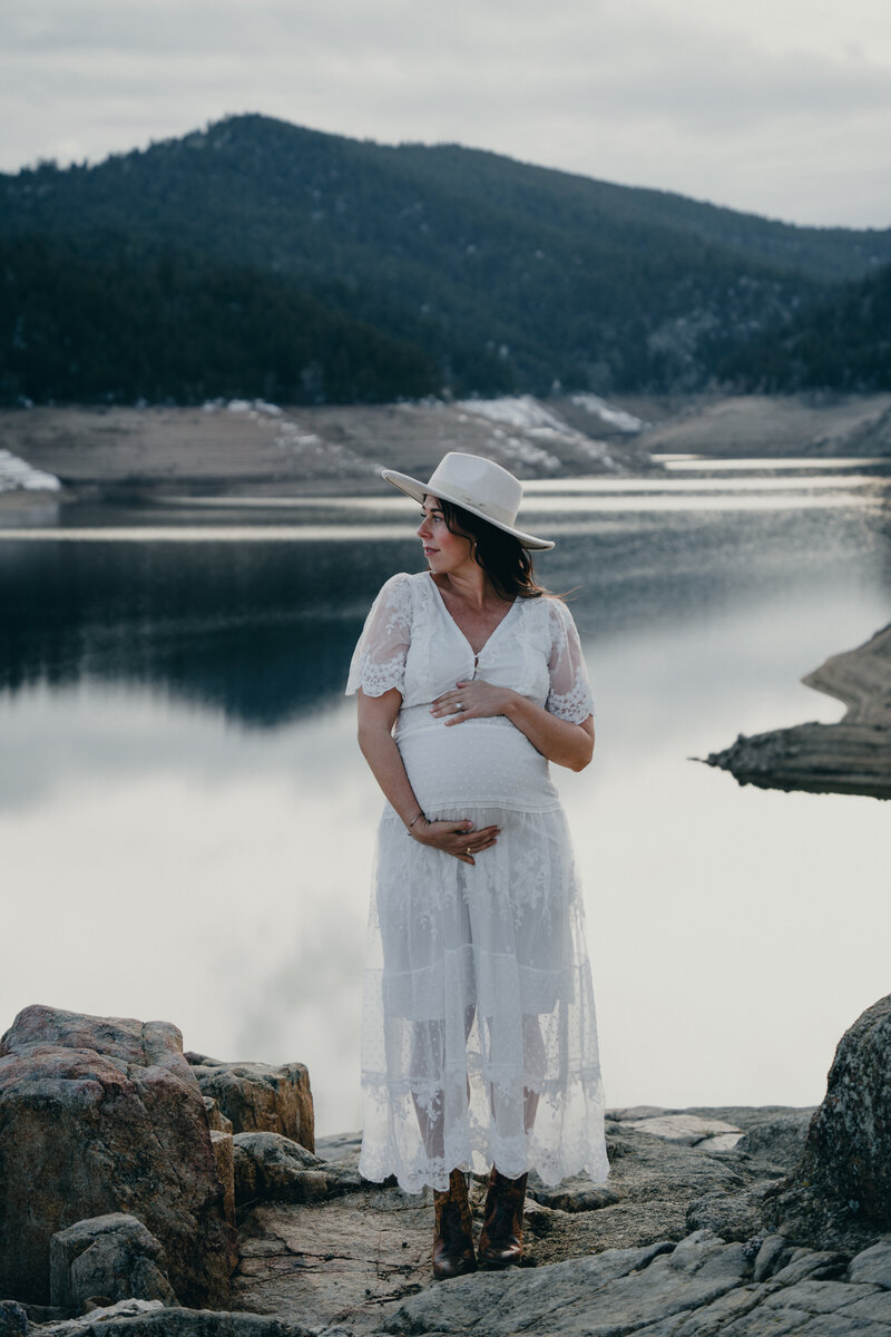 Boulder maternity session.