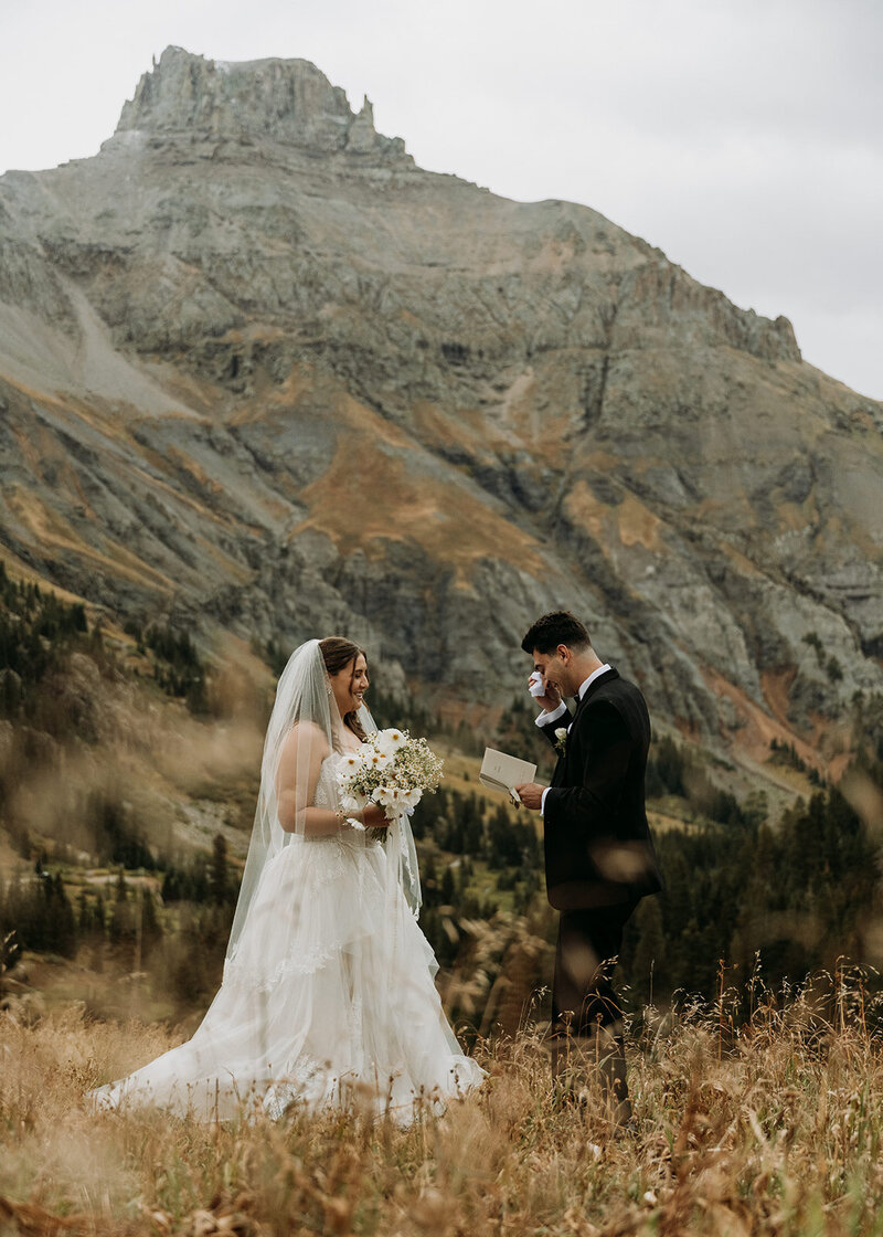 Colorado elopement in the san juan mountains