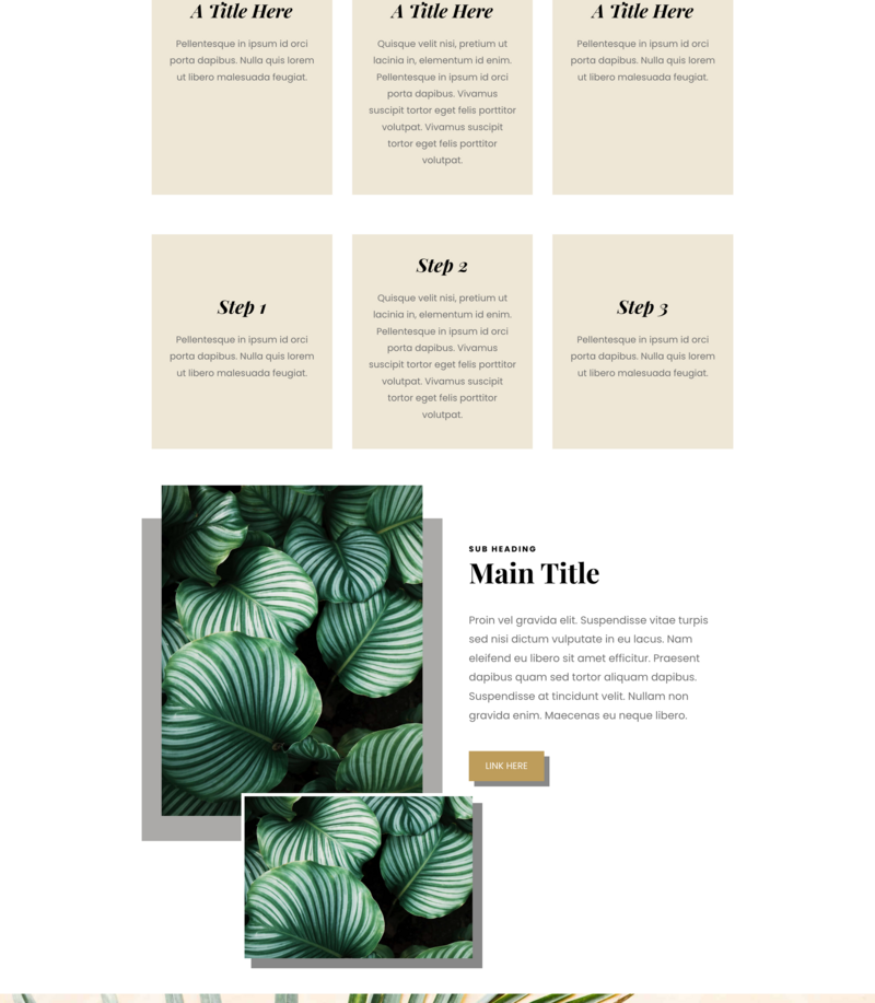 Code Snippets - Content Sections - Part 2