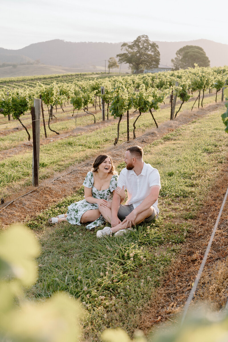 Laurel and Beau - Pokolbin Engagement Shoot - Sweet Valencia Photography-16