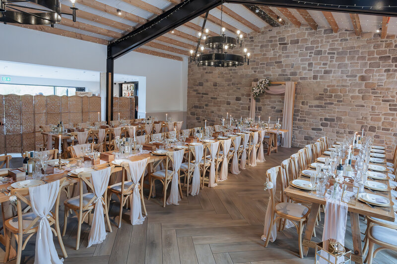 Wedding day at Stretton Manor Barn