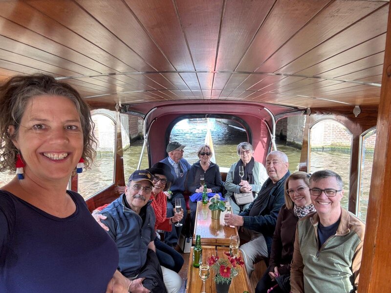 Holland Ilja canal boat 2025
