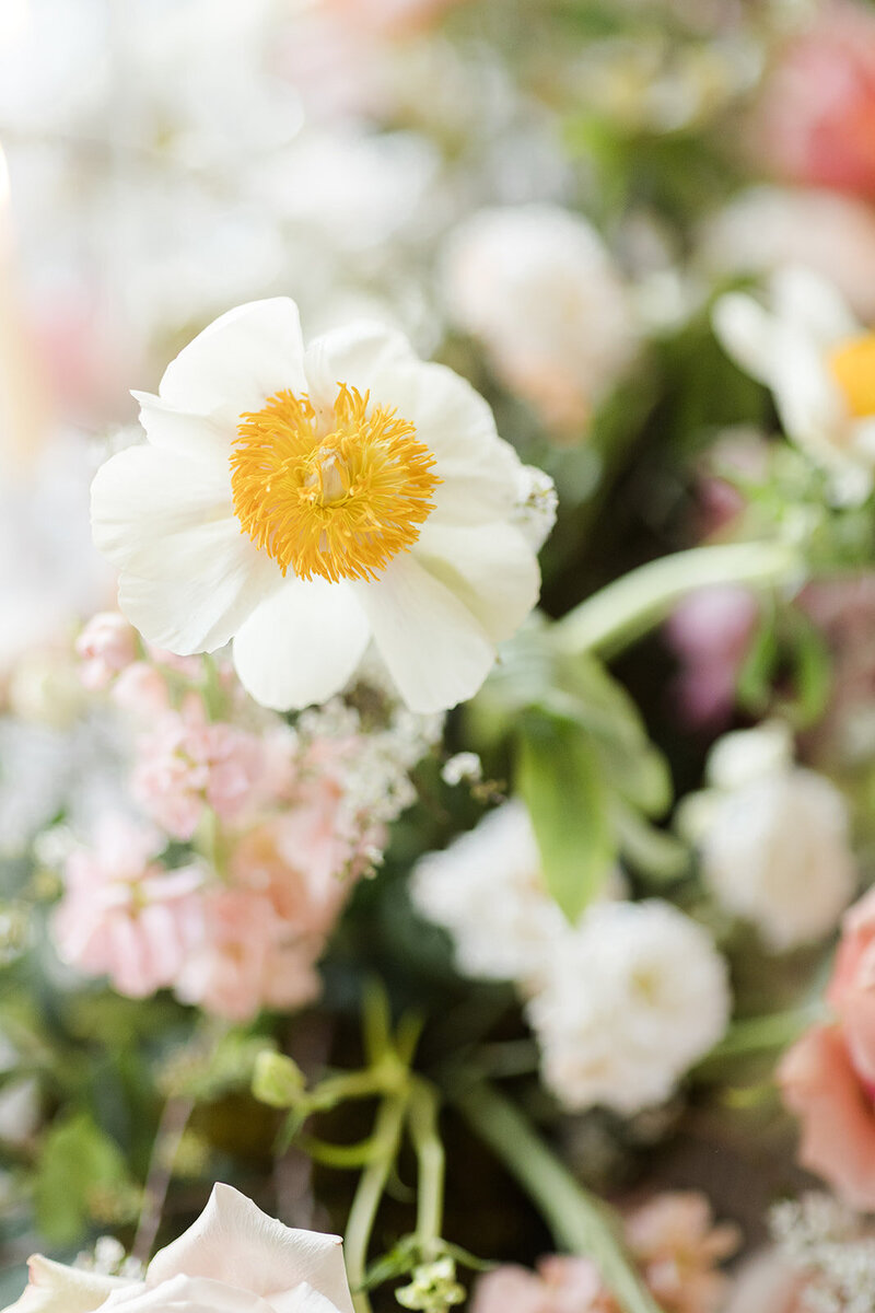 photo of flowers from wedding in Ohio