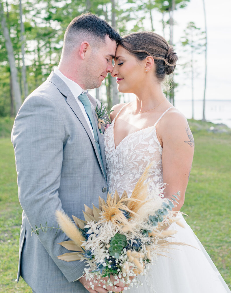 Bride and groom portraits