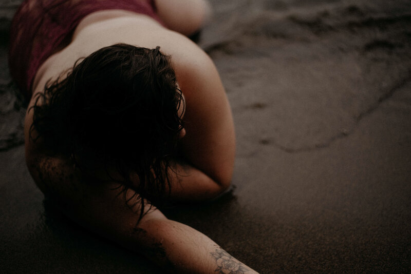 girl at the beach
