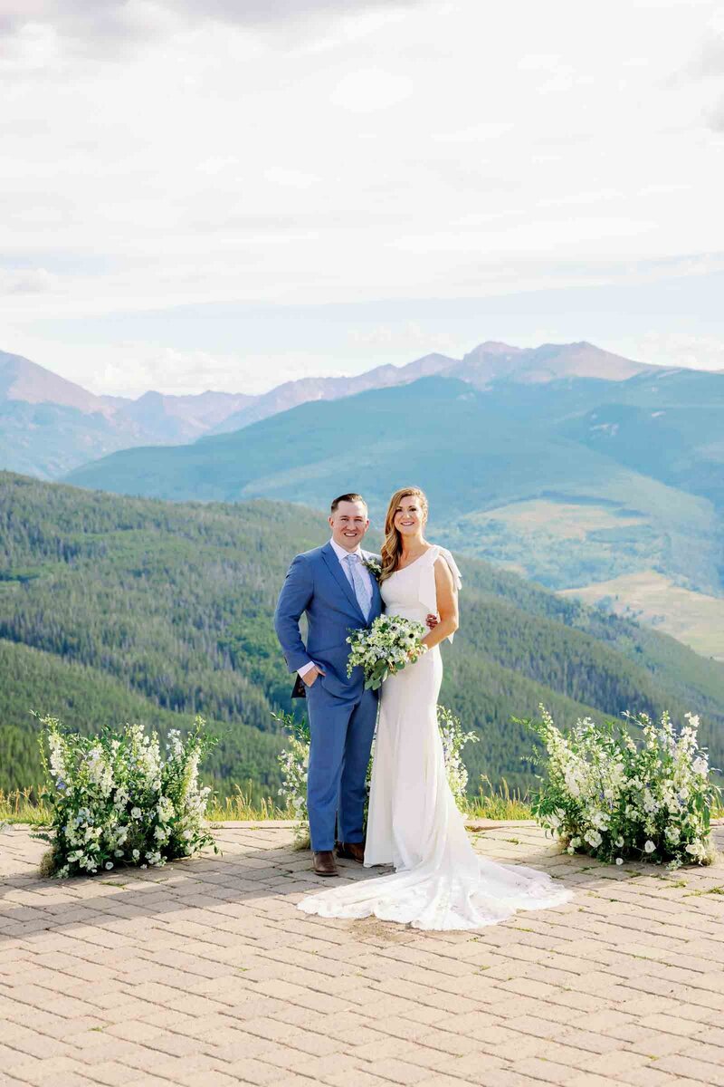 Holy Cross Event Deck Vail Wedding