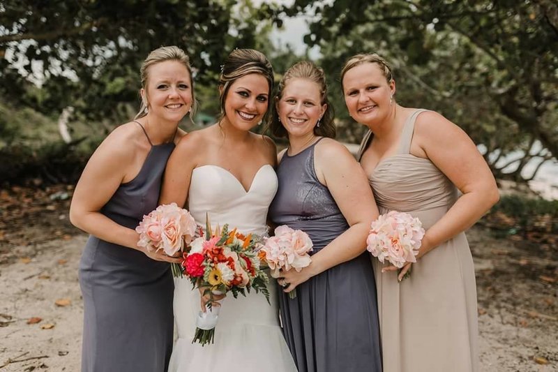 adrianna papell flower girl