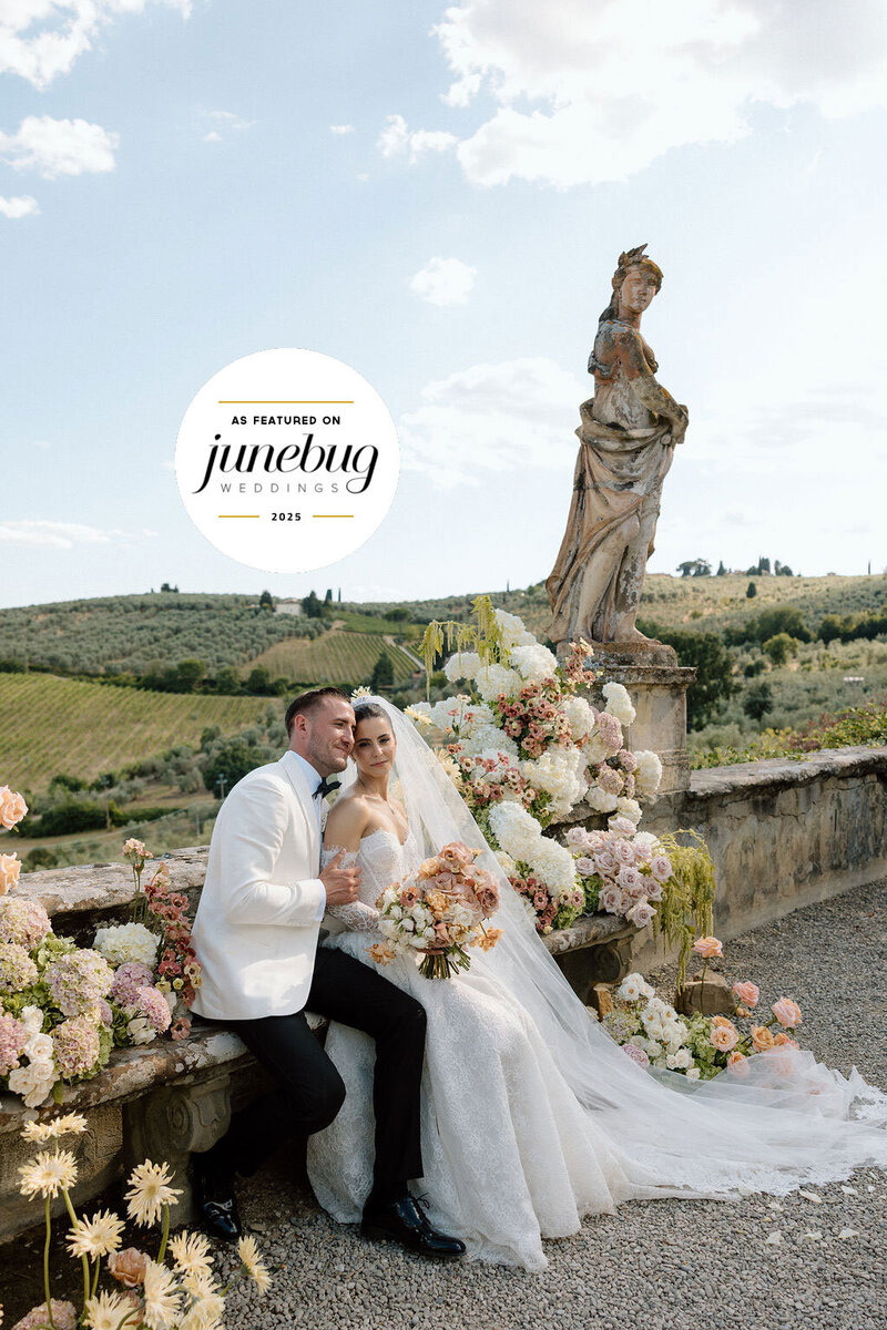 Villa corsini wedding in Florence Italy 