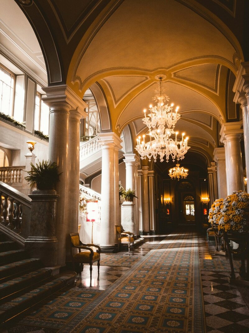 luxury hotel in Italy