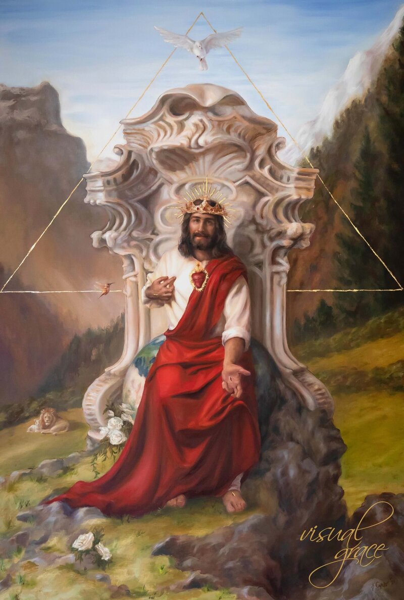 painting of Jesus