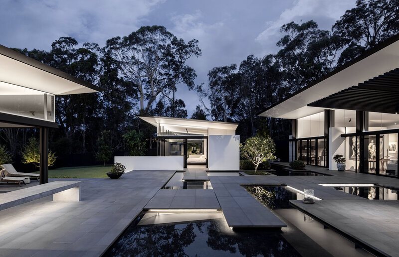 Beckmans Rd Noosa pool lighting