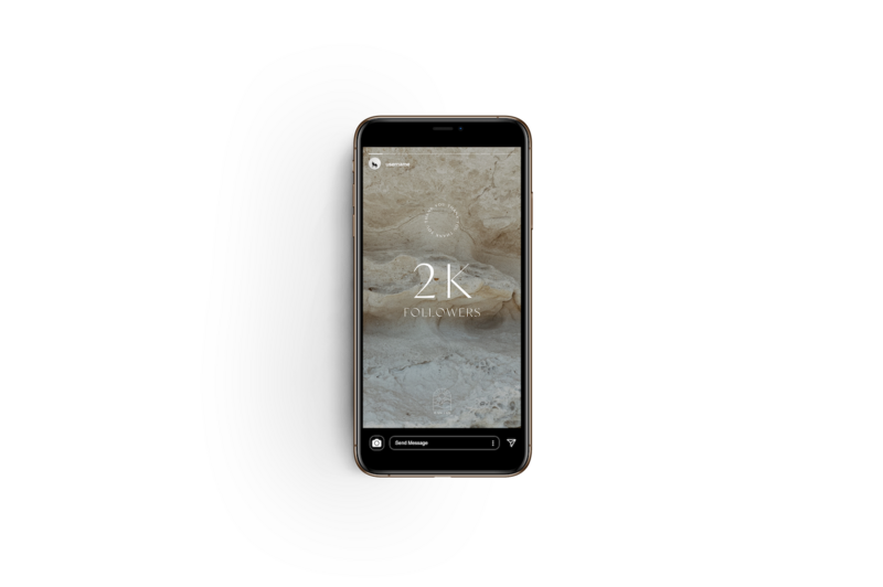 Minimal Instagram story template Wabi Sabi 6