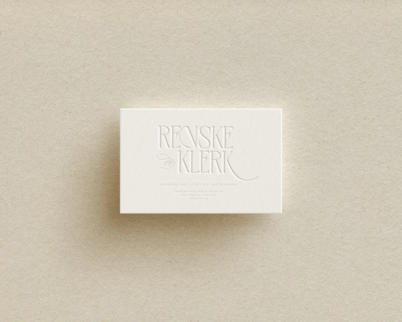 RDK P - Business Card White