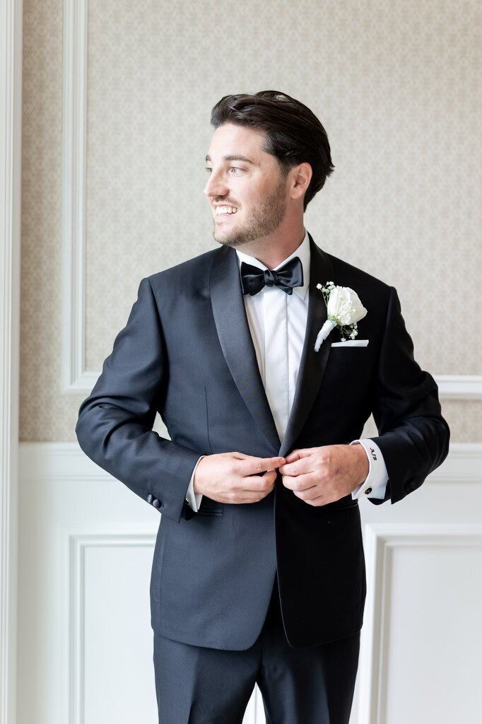 Black Custom Tuxedo Shawl Lapel