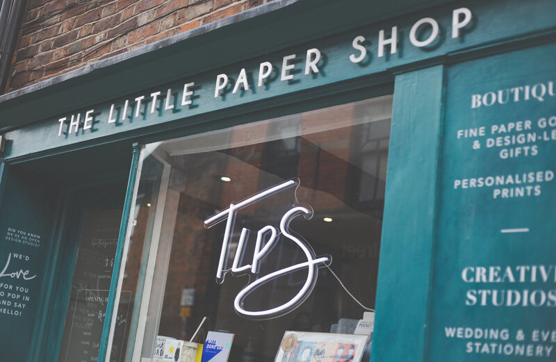 The Little Paper Shop Store Front