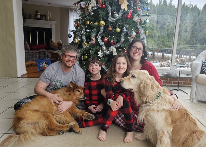 Family photo of Allison Reilly, a New Jersey family and event photographer