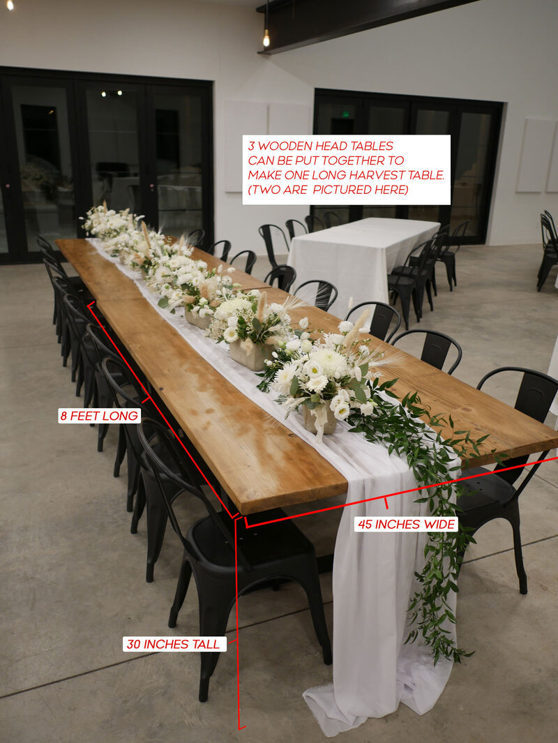Pinewood Weddings and Events - Modern Wedding and Event Venue in Minnesota's Pine Forest - Details and Dimensions - 6