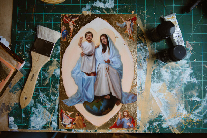 gold leaf process