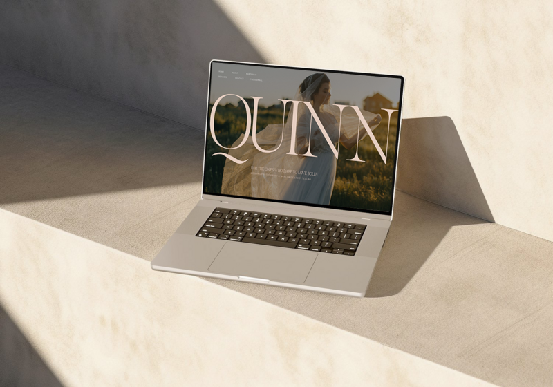 Quinn Showit Website Template by Studio Soulbrand