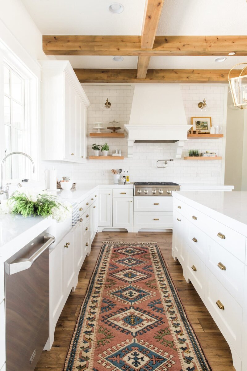 Bright Farmhouse Traditional Kitchen Remodel by House of Jade Interiors project photo