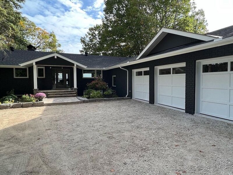 after painting home exterior