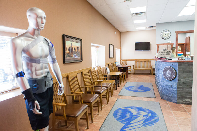 Inside the Lethbridge Orthotic-Prosthetic Services facility in Alberta, Canada