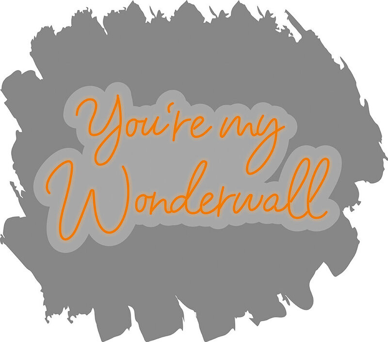 Your My Wonderwall - Orange