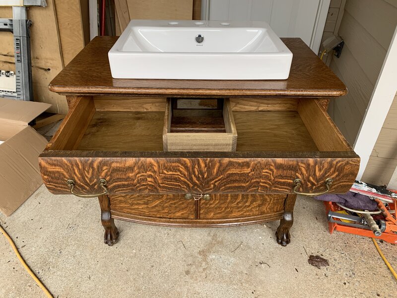 Vanity Retrofit Dresser