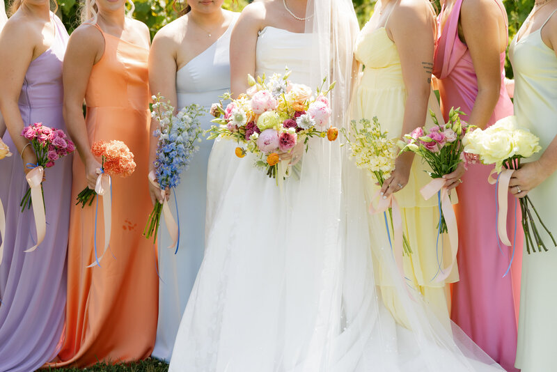 princess polly baby blue dress Botanical Garden of the Ozarks Wedding . Nina + Charles — Max Grubb Weddings main image 1