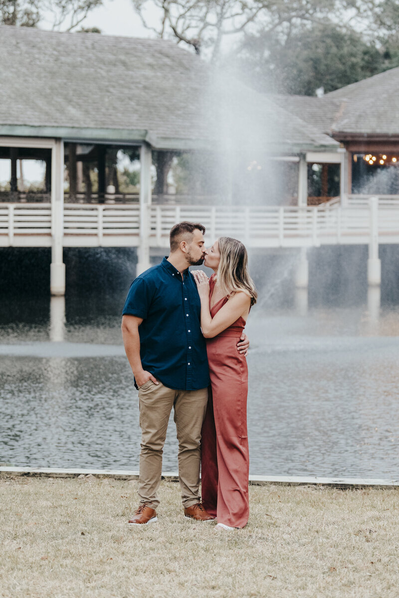 couple at hilton head resort