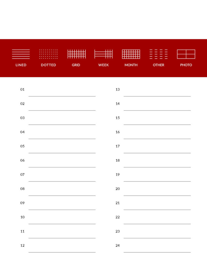 Notebook No 11 Digital Planner by Click 2 Plan-4