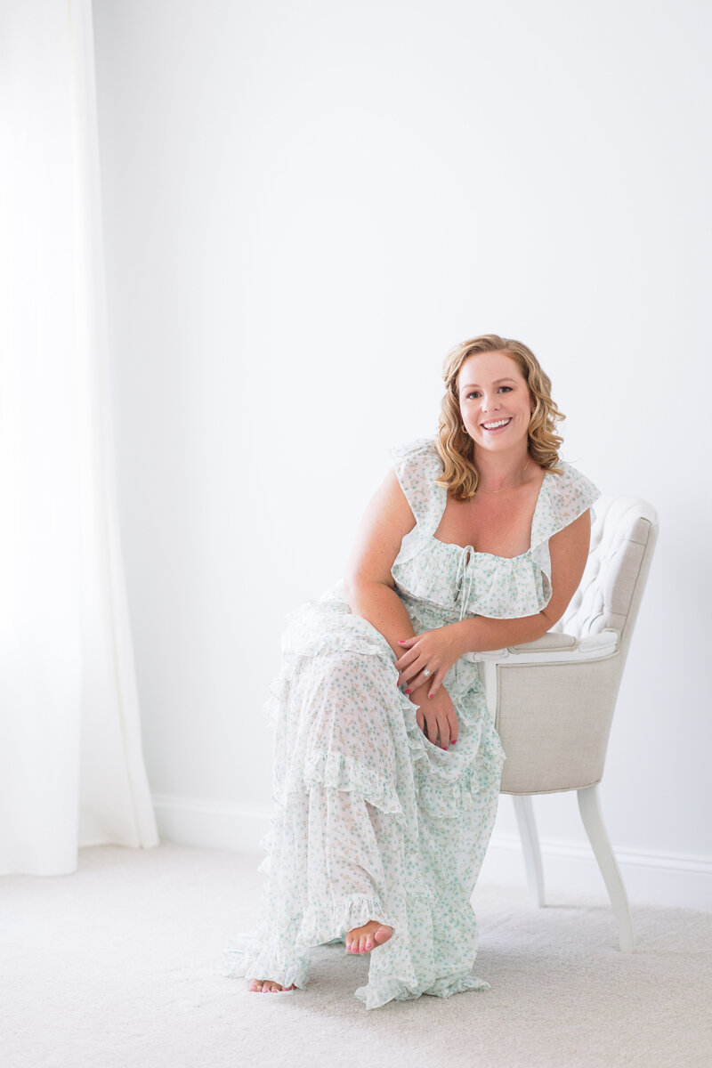 best newborn photographer in virginia beach, chelsey kraus photography branding image