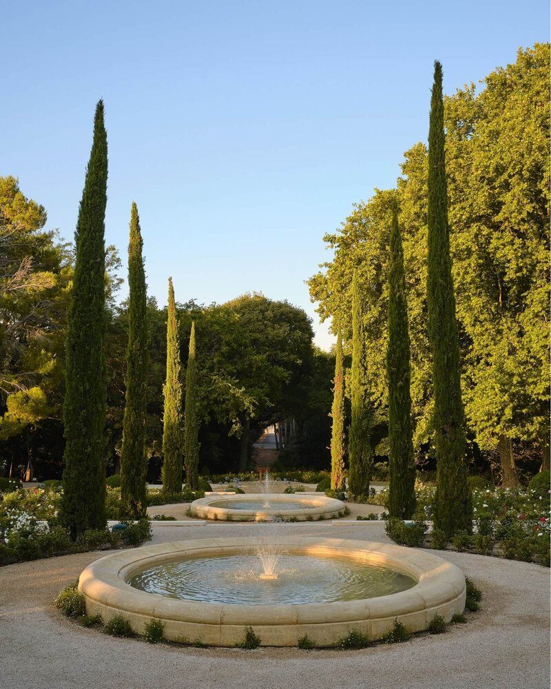 Château d'Estoublon France - Fountains
