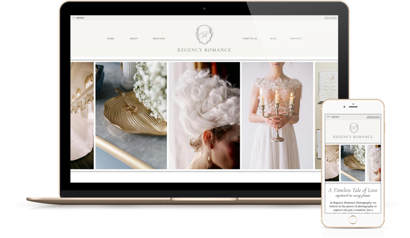 Showit Templates |  Heather Jones Creative | Josephine