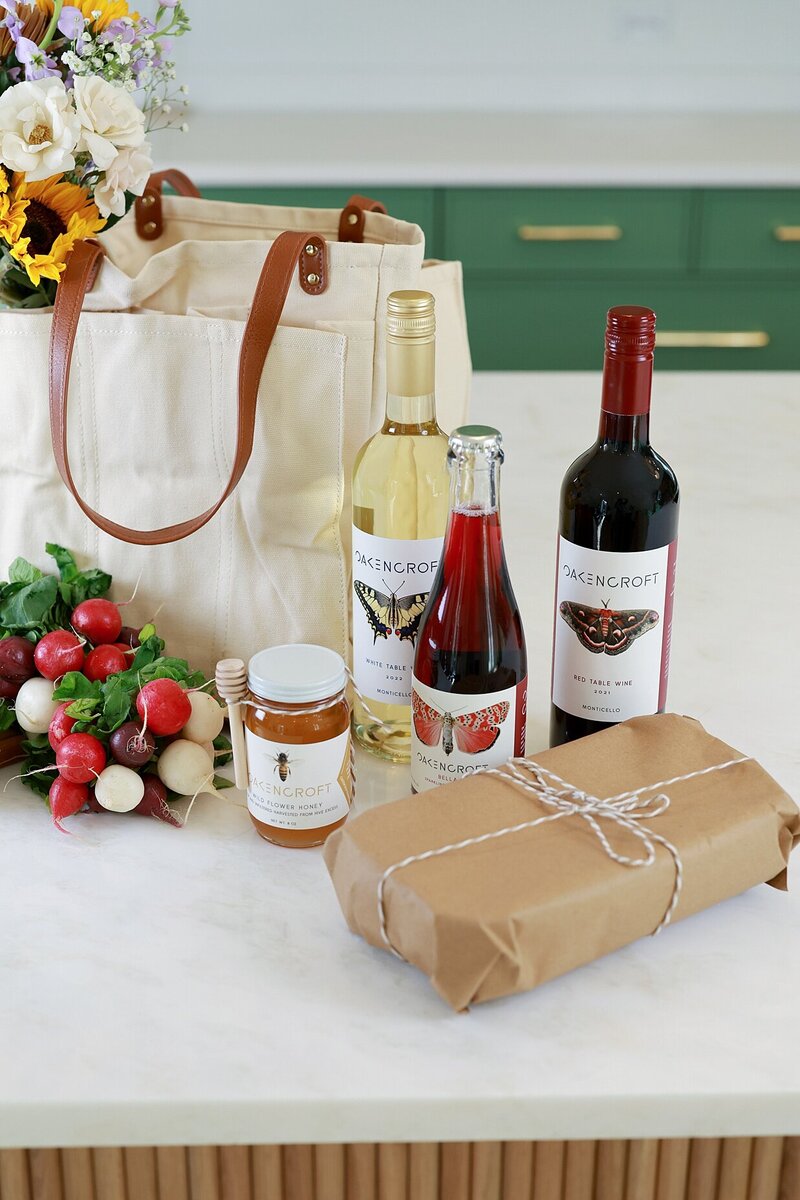 farm club package of wine and assortments