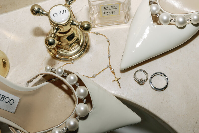 Editorial photo of a bride's details in DC